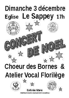 affiche concert 03.12.17 Le Sappey
